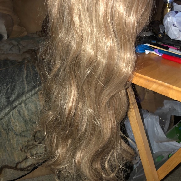 👩 BLONDE HIGHLIGHTED MIX BODY WAVE WIG 👩 - Picture 2 of 7